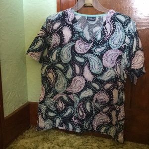 Beautiful scrub top